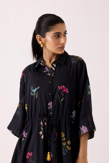 Zinnia Dress Black