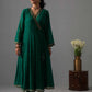 Raha Angrakha Set Emerald Green