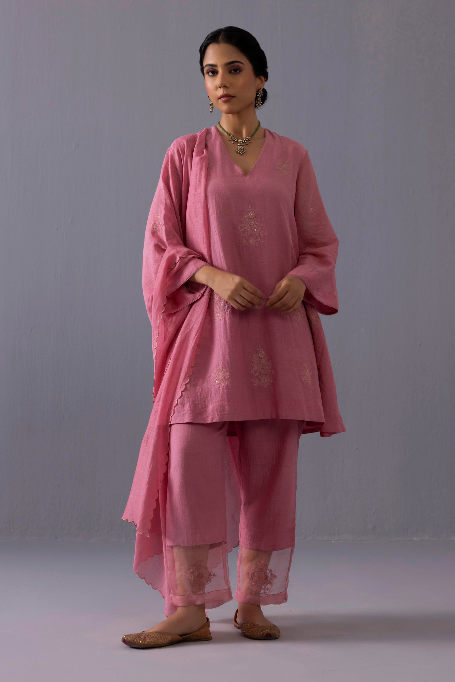 Aditi Kurta Set Pink