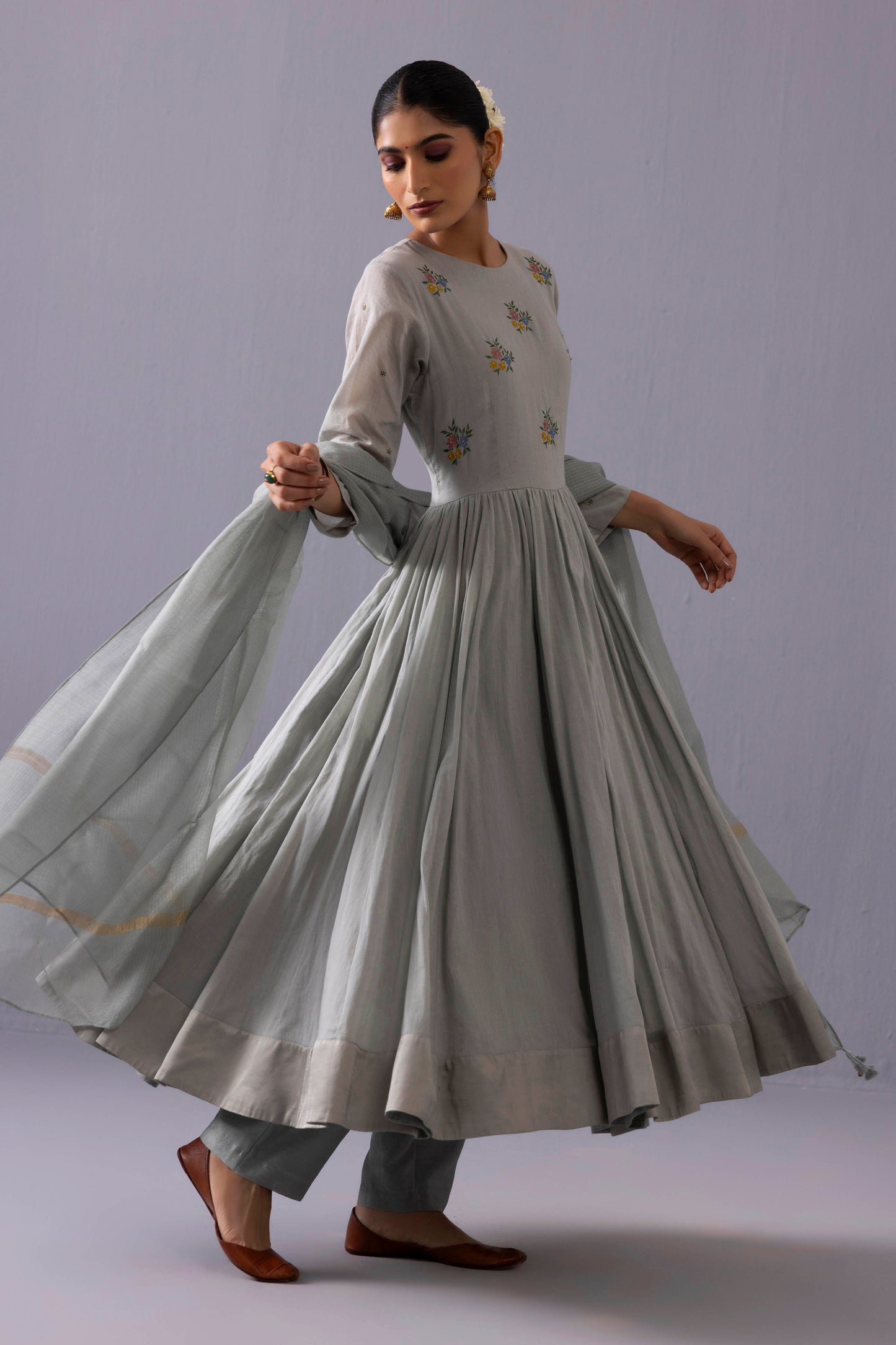 Latika Kurta Set Blue