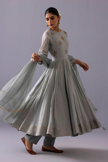 Latika Kurta Set Blue