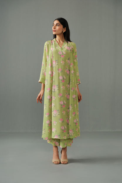 Thea Rose co-ord set Green
