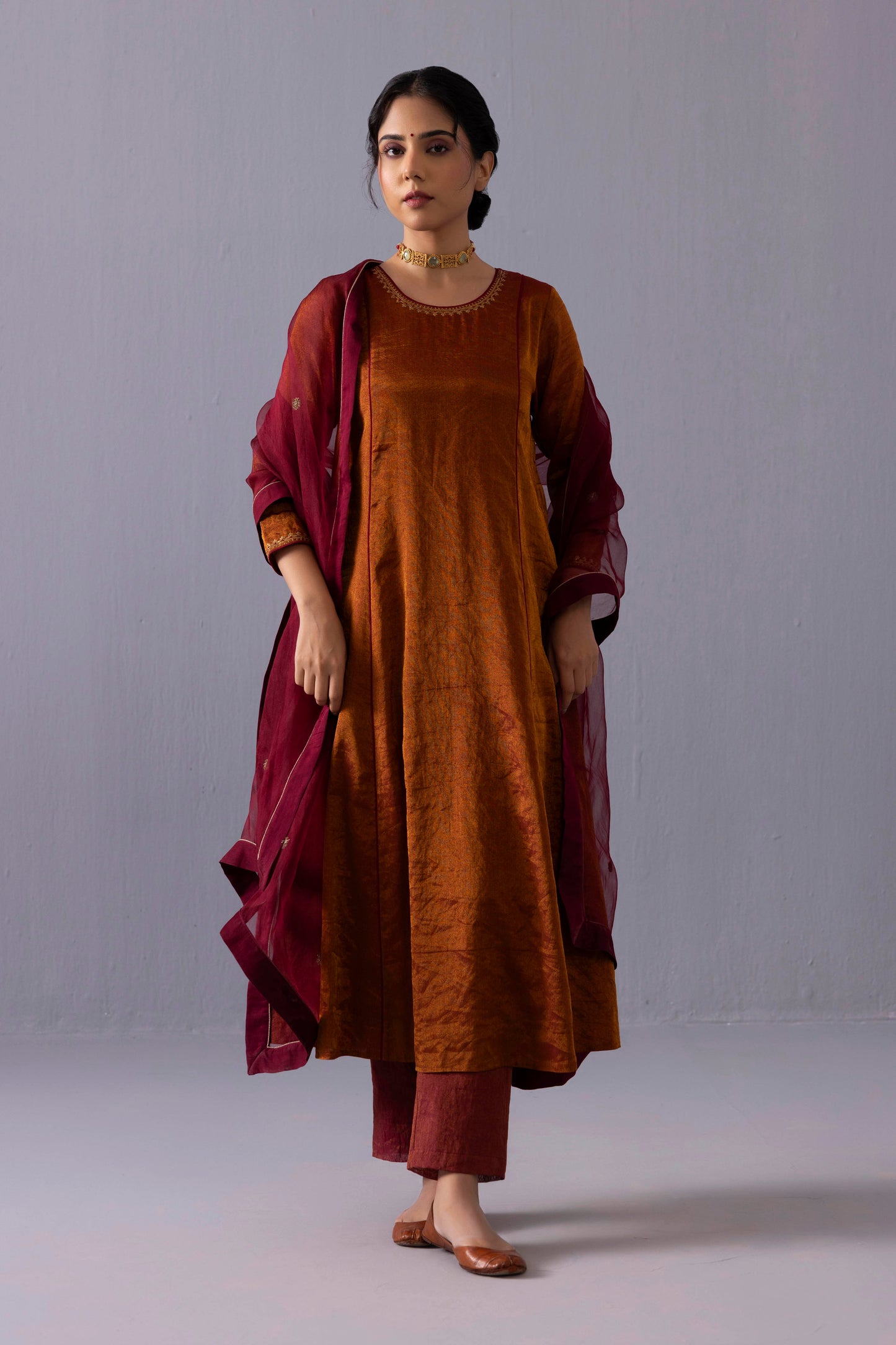 Himani Kurta Set Red