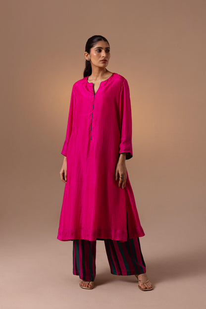 Chaya Kurta Set - Pink