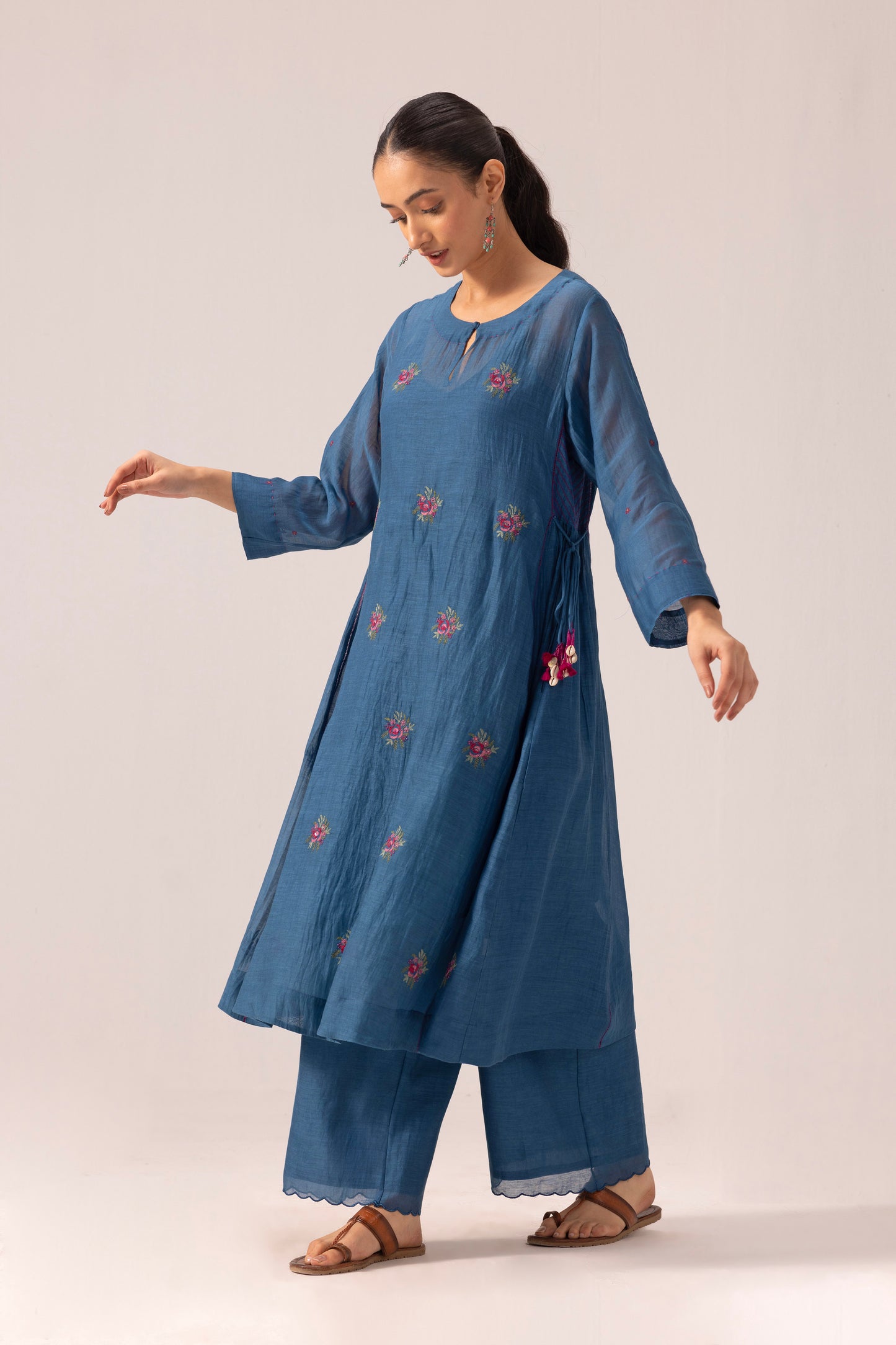 Kashish Kurta Set Blue