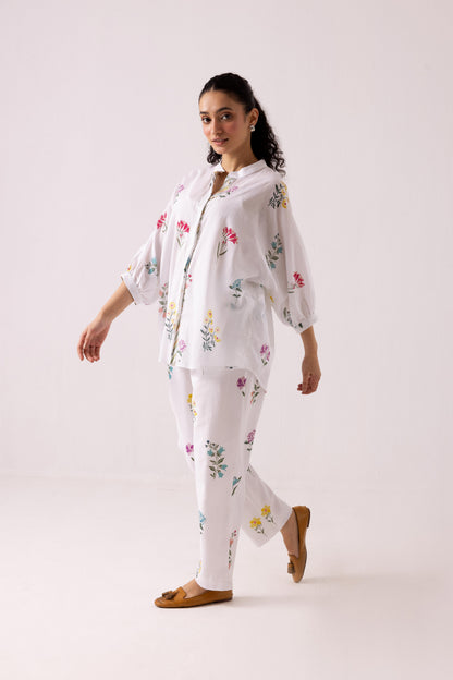 Jasmine Coord Set White