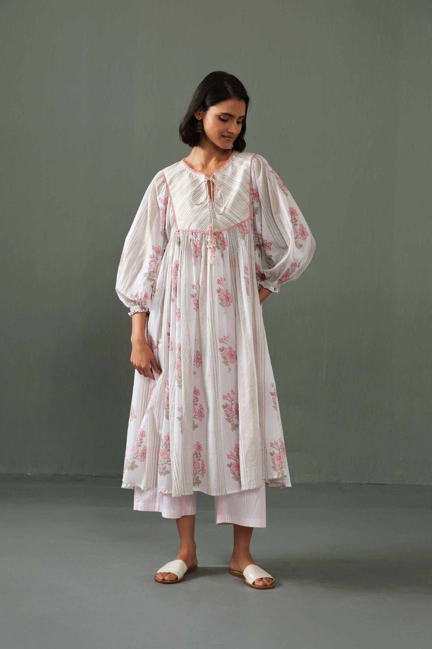 Juliet kurta set Pink