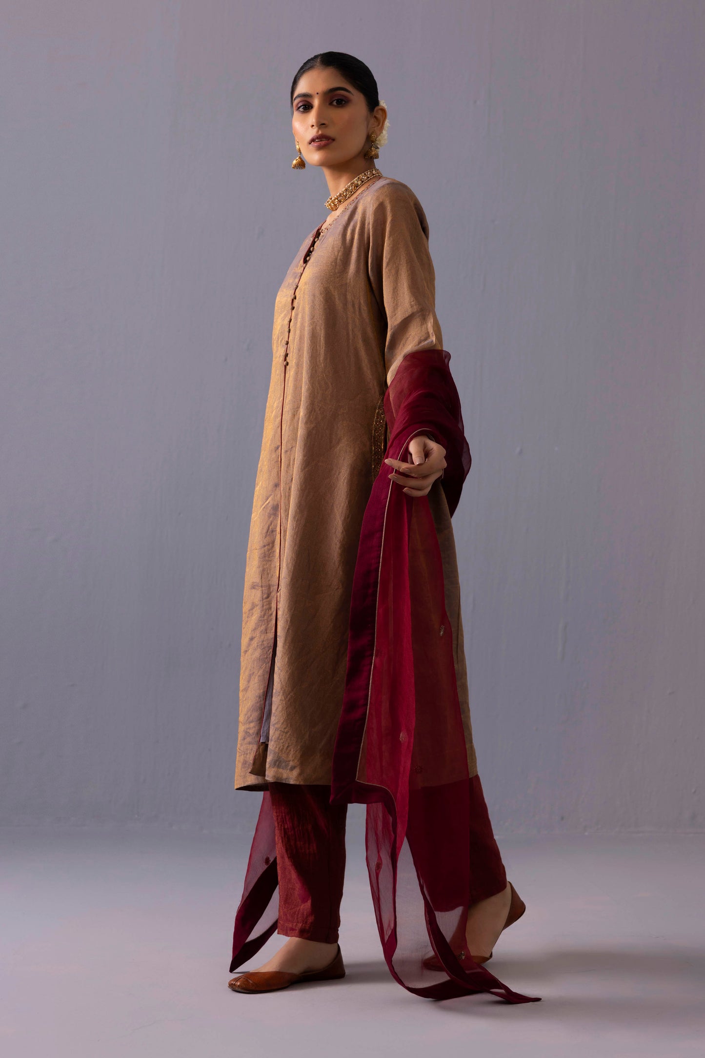 Rashmi Kurta Set Grey