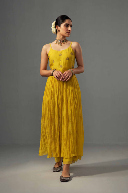 Roomani Ghera Set Yellow