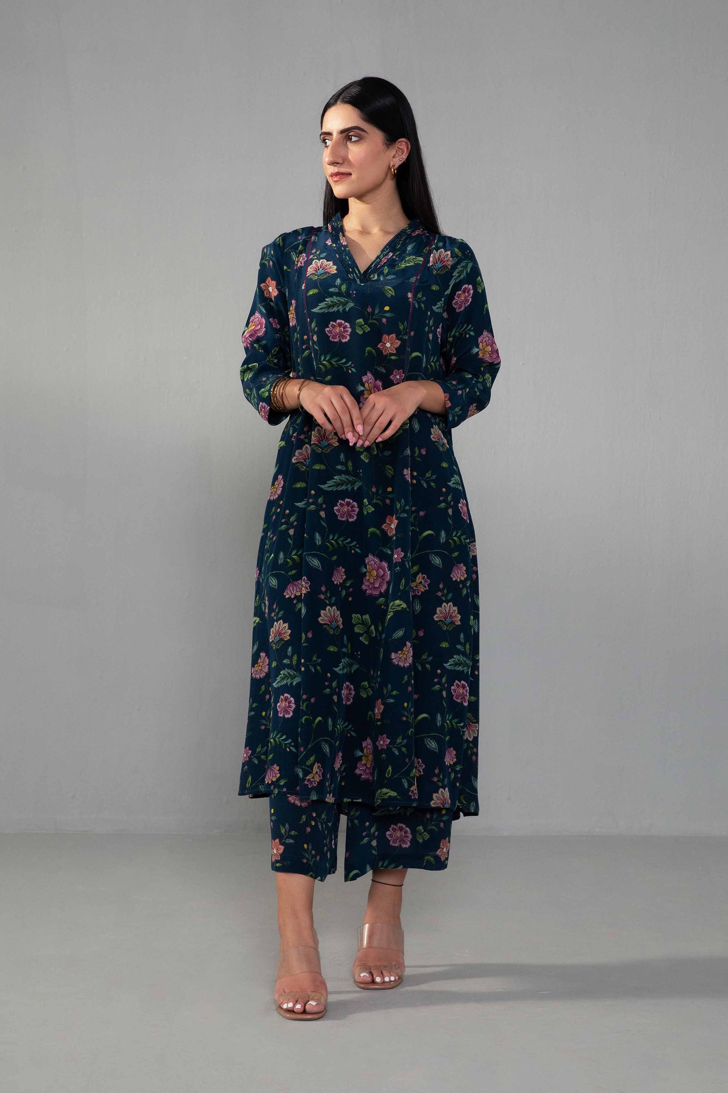 Chintz Thea Set Navy Blue