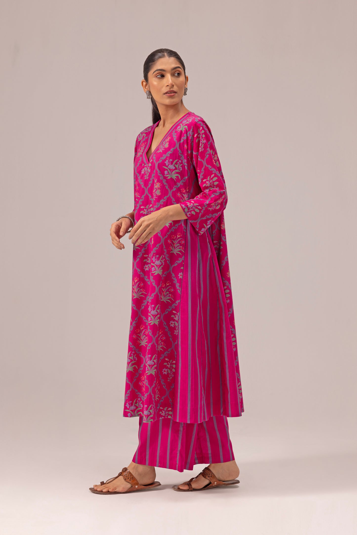 Jia Kurta Pant Set Pink