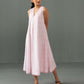 Orchid Block Print Dress Pink