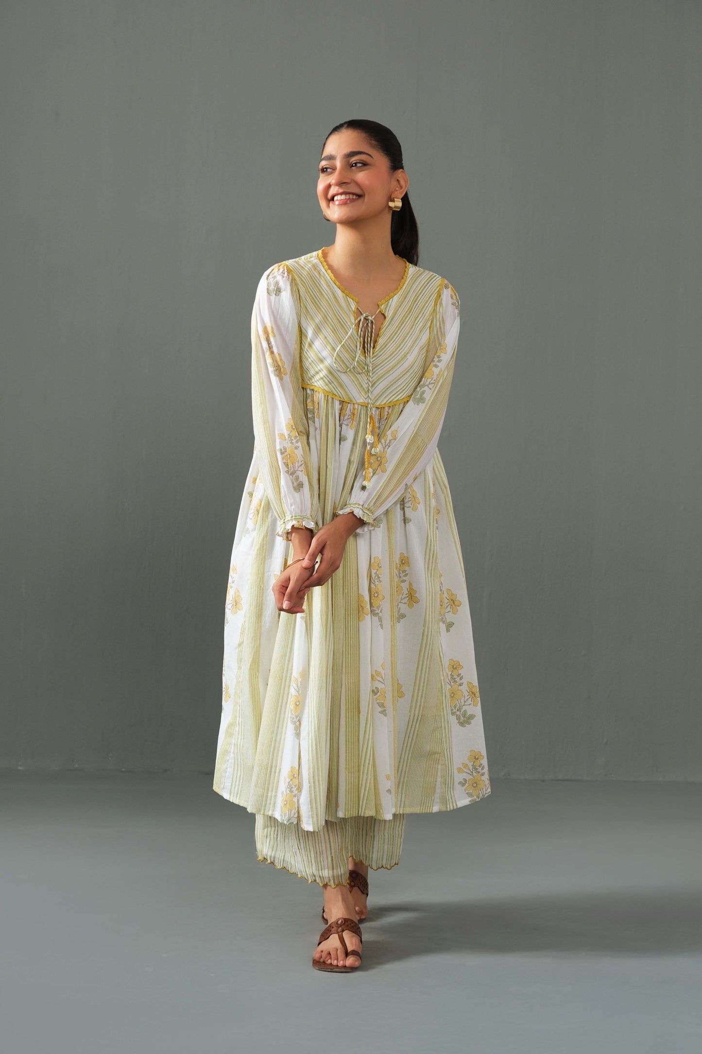 Juliet kurta set yellow