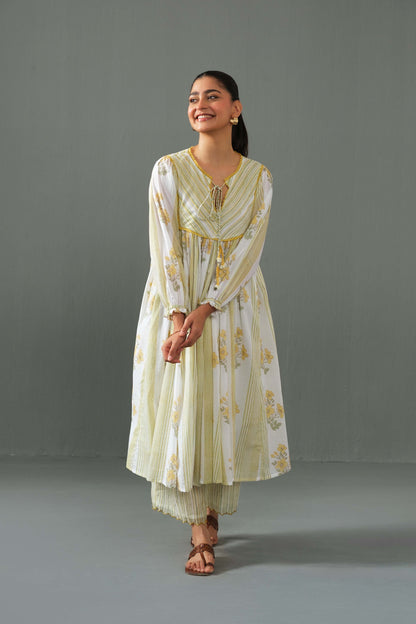 Juliet Kurta Set Yellow