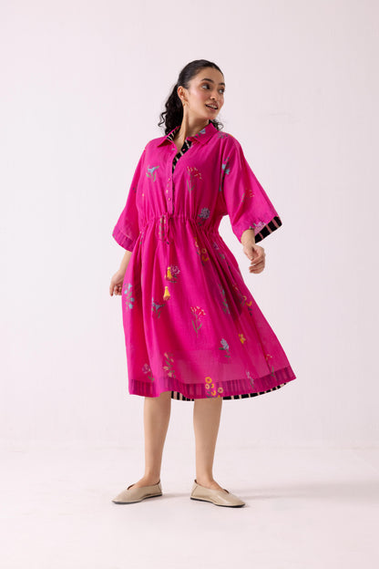 Zinnia Dress Pink