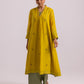 Megha Kurta Dupatta Set Lime Yellow