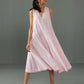 Orchid Block Print Dress Pink