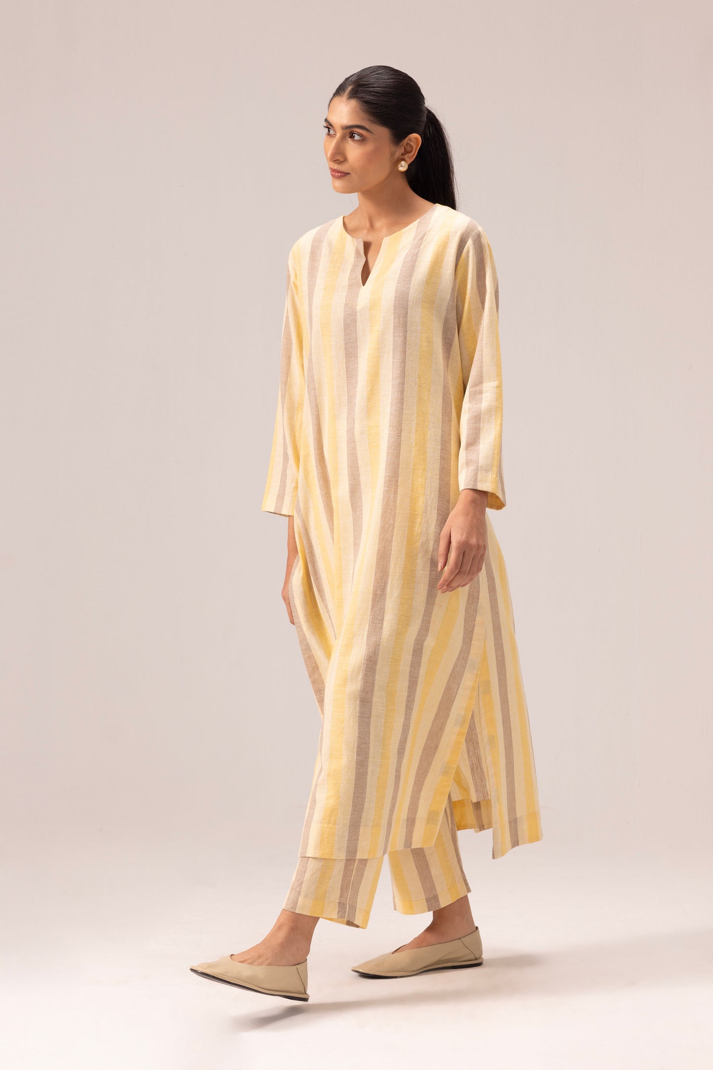 Riya Kurta Set Yellow