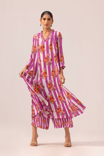 Thea Kurta Pant Set Pink