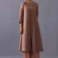 Maya Kurta Set Brown