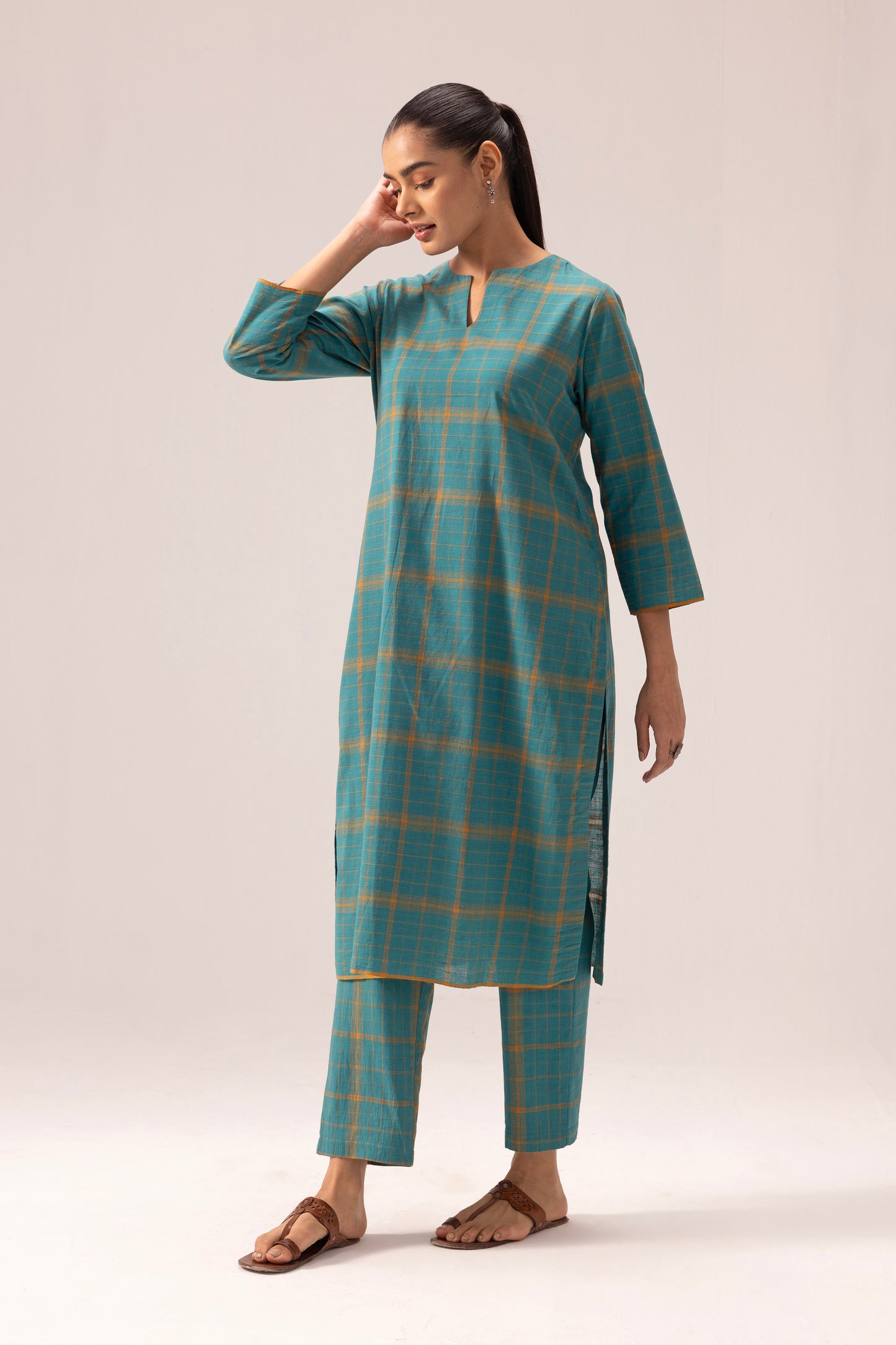 Riya Kurta Set Green