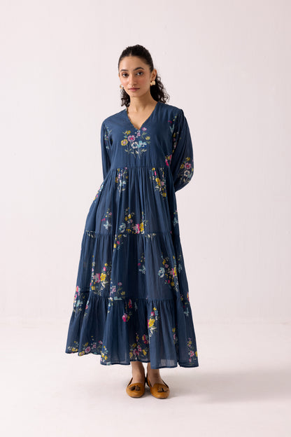 Iris Dress Blue