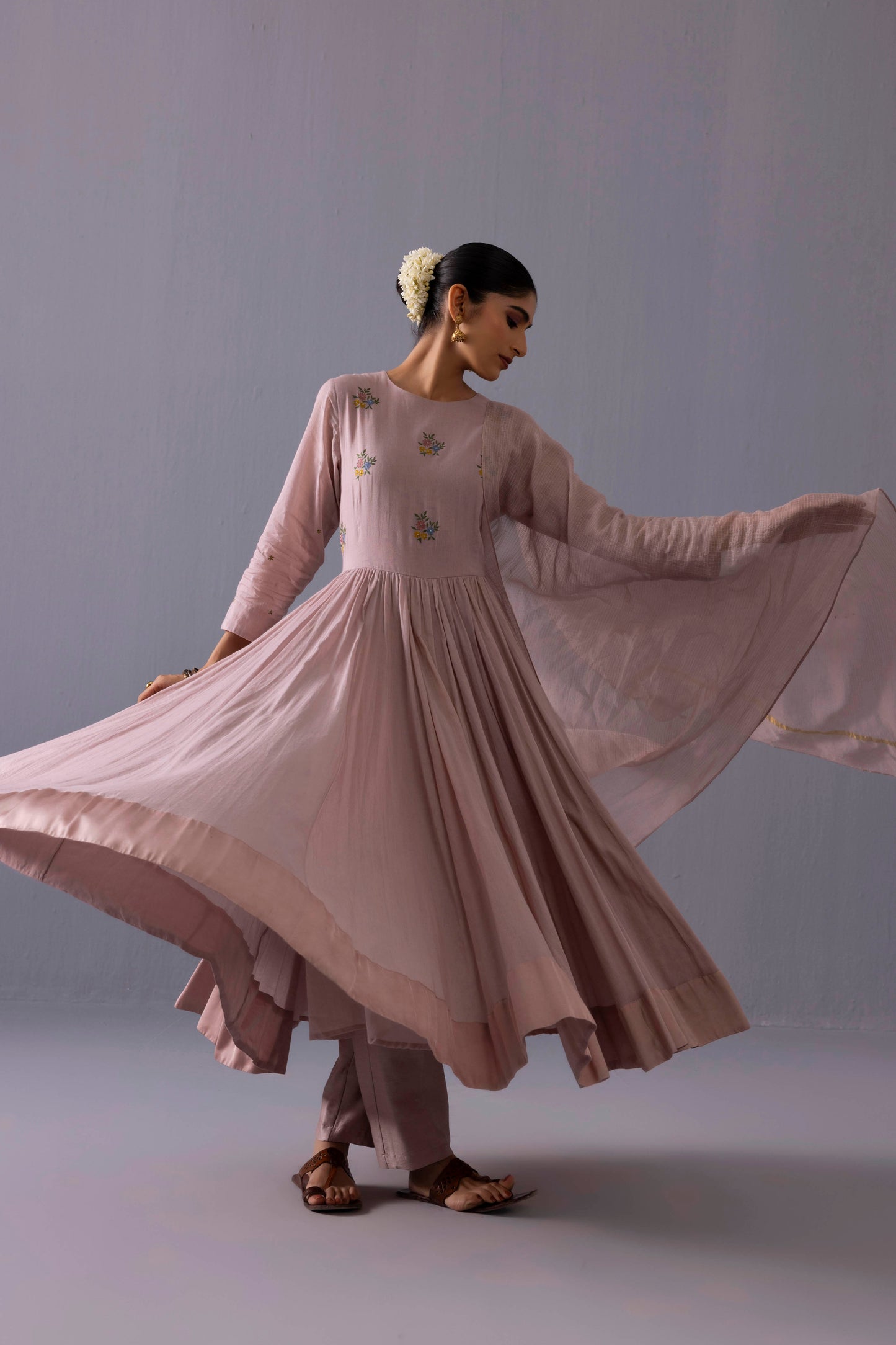 Latika Kurta Set Pink