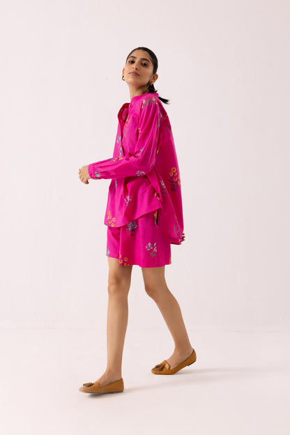 Lily Coord Set Fuschia
