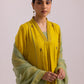 Megha Kurta Dupatta Set Lime Yellow