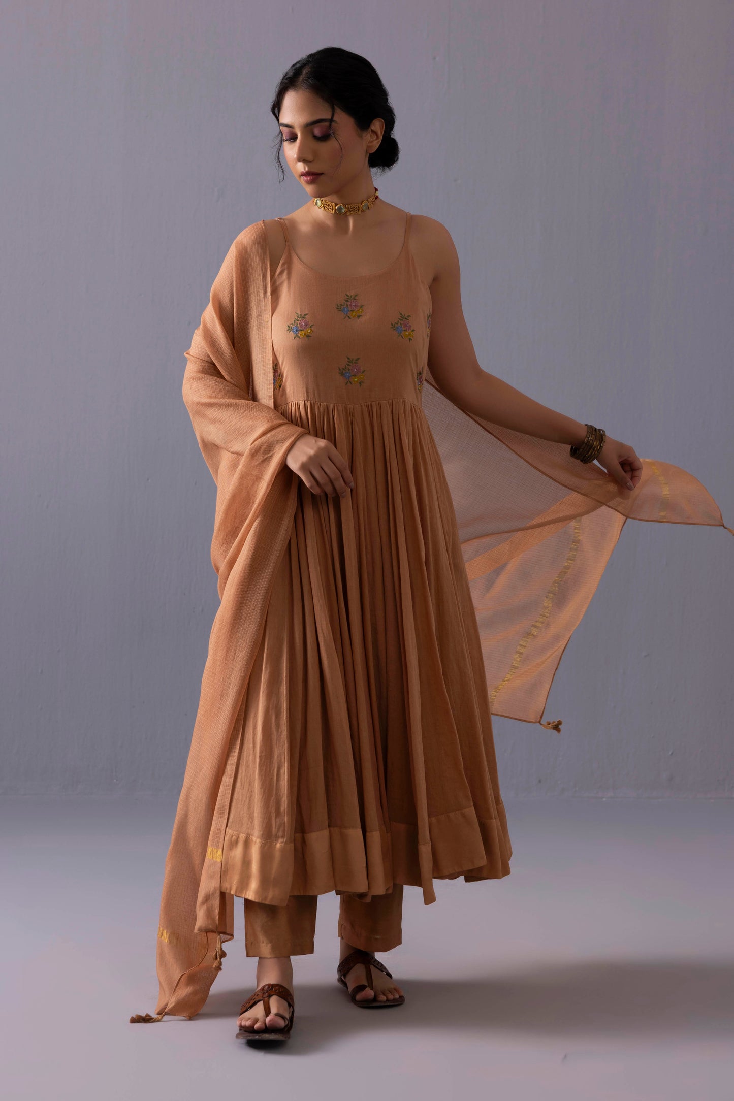 Mira Kurta Set Orange