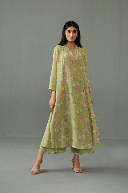Thea Rose co-ord set Green