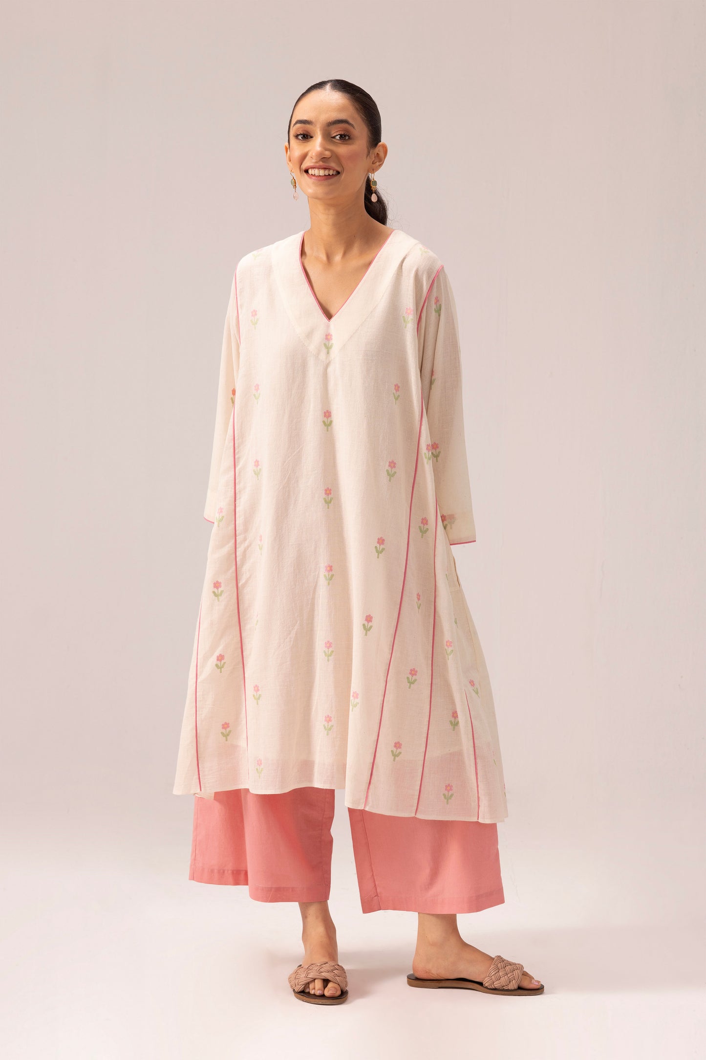 Muskan Kurta Set Pink