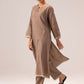 Riya Kurta Set Brown