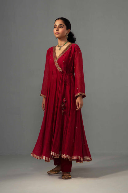 Raha Angrakha Set Red