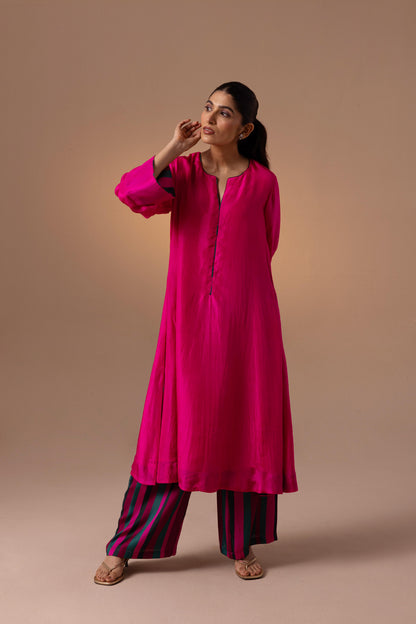 Chaya Kurta Set - Pink