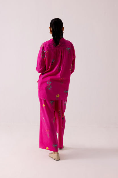 Daisy Coord Set Fuschia
