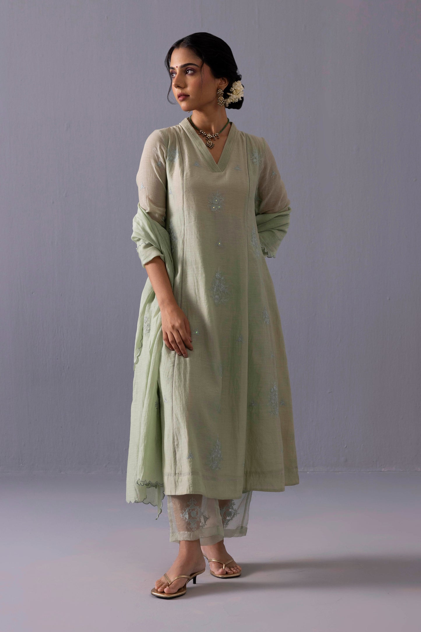 Ankita Kurta Set Green