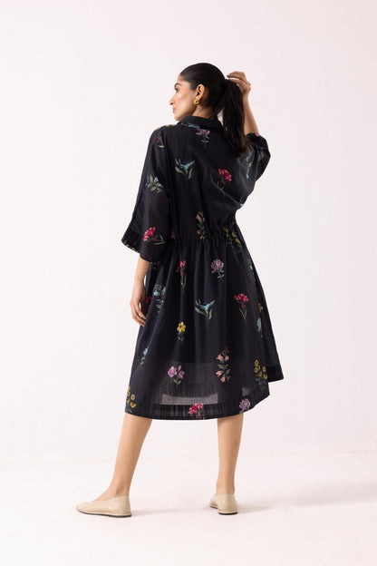 Zinnia Dress Black
