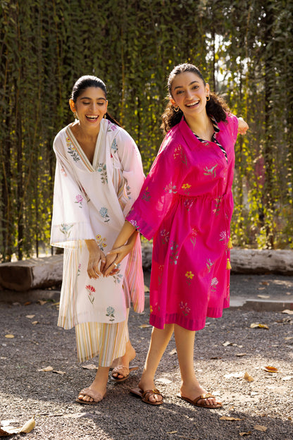 Zinnia Dress Pink