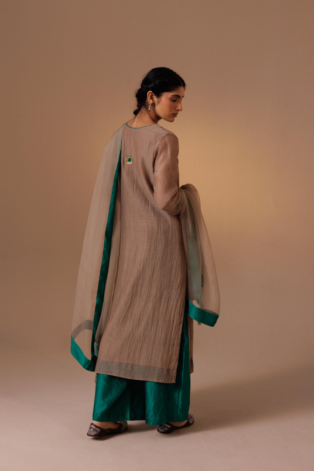 Avanti Color Block - Beige Green