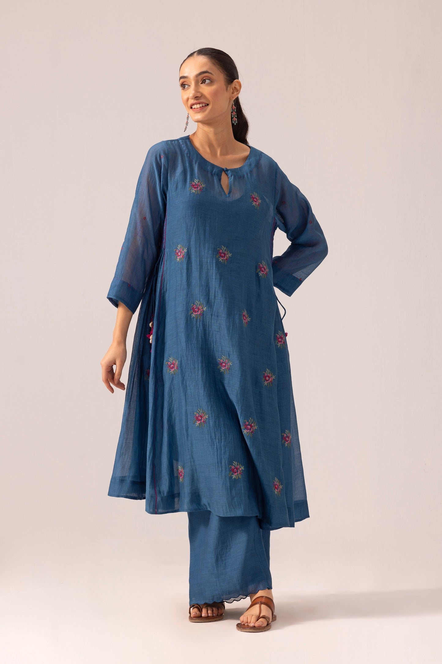 Kashish Kurta Set Blue