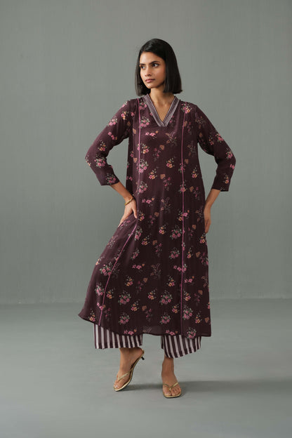 Thea co-ord set Brown