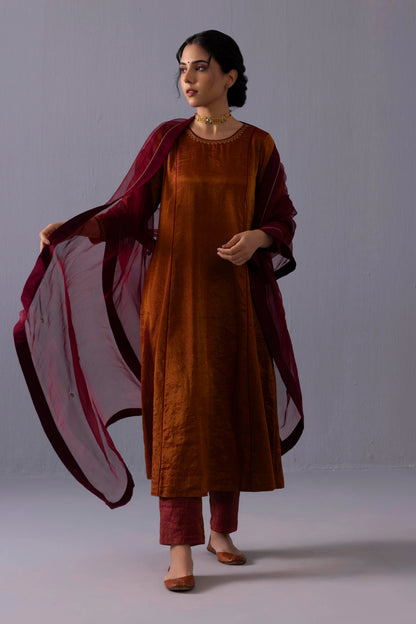 Himani Kurta Set Red