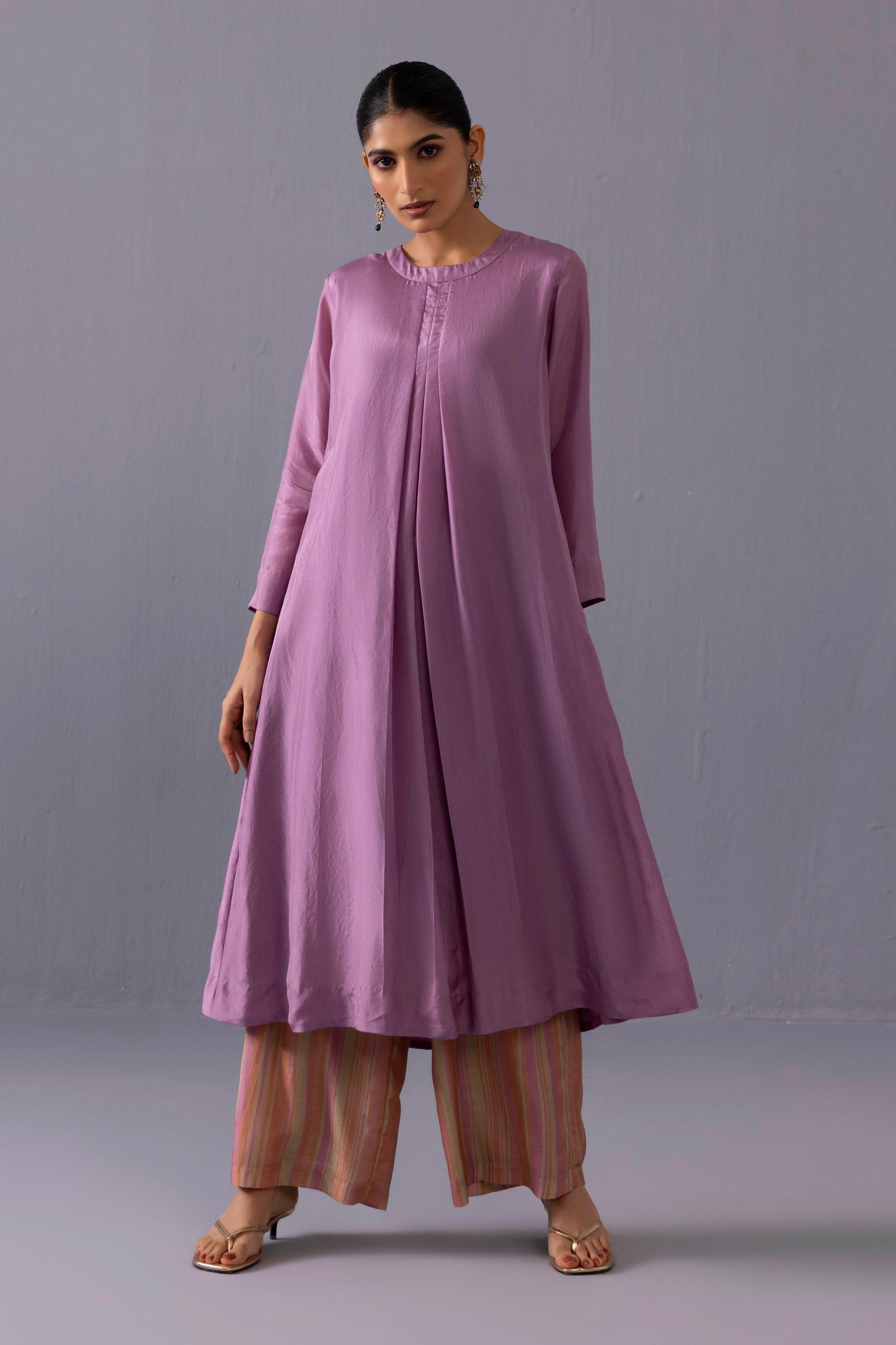Maya Kurta Set Purple