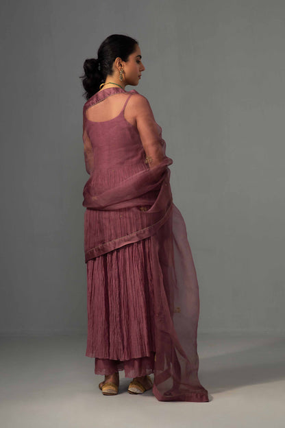 Roomani Ghera Set Mauve
