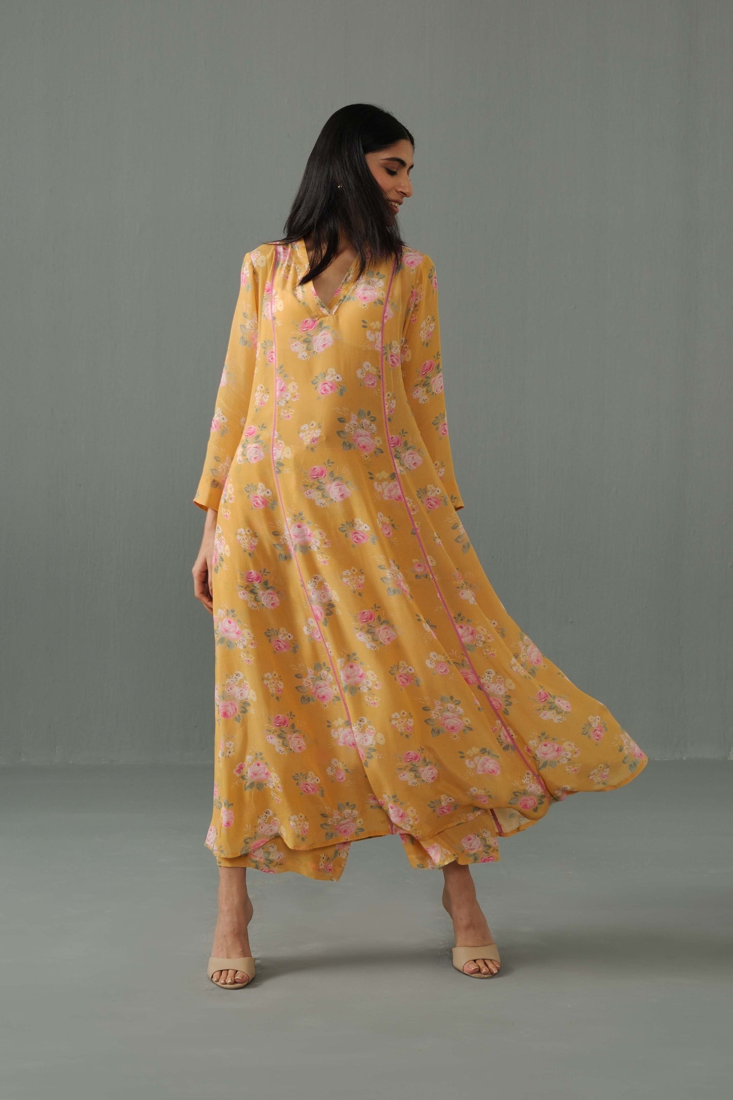 Thea Rose Co-ord Set Yellow