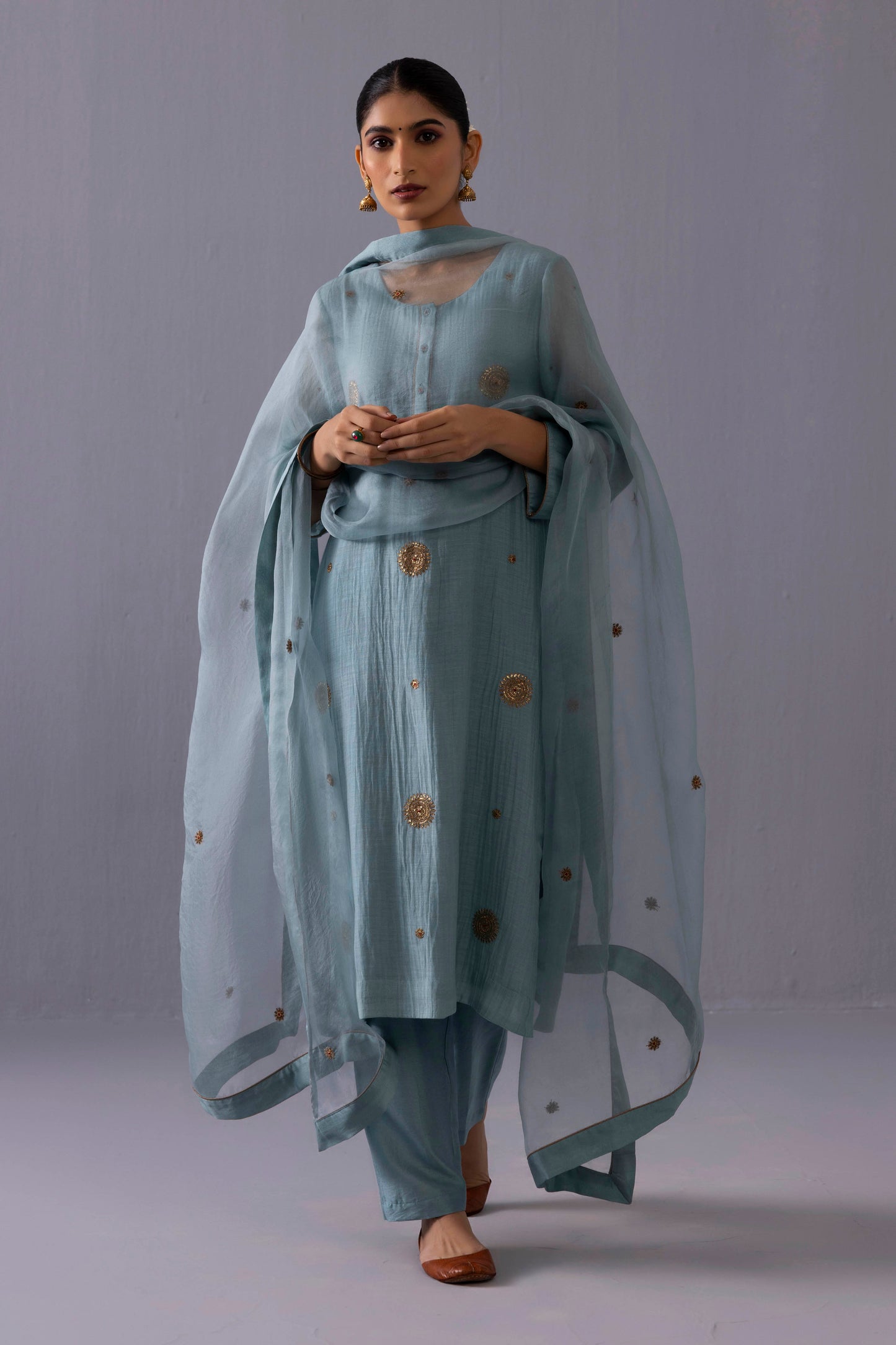 Malti Kurta Set Blue