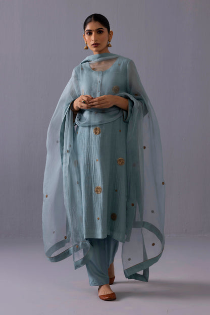 Malti Kurta Set Blue