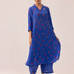 Thea Kurta Pant set Blue