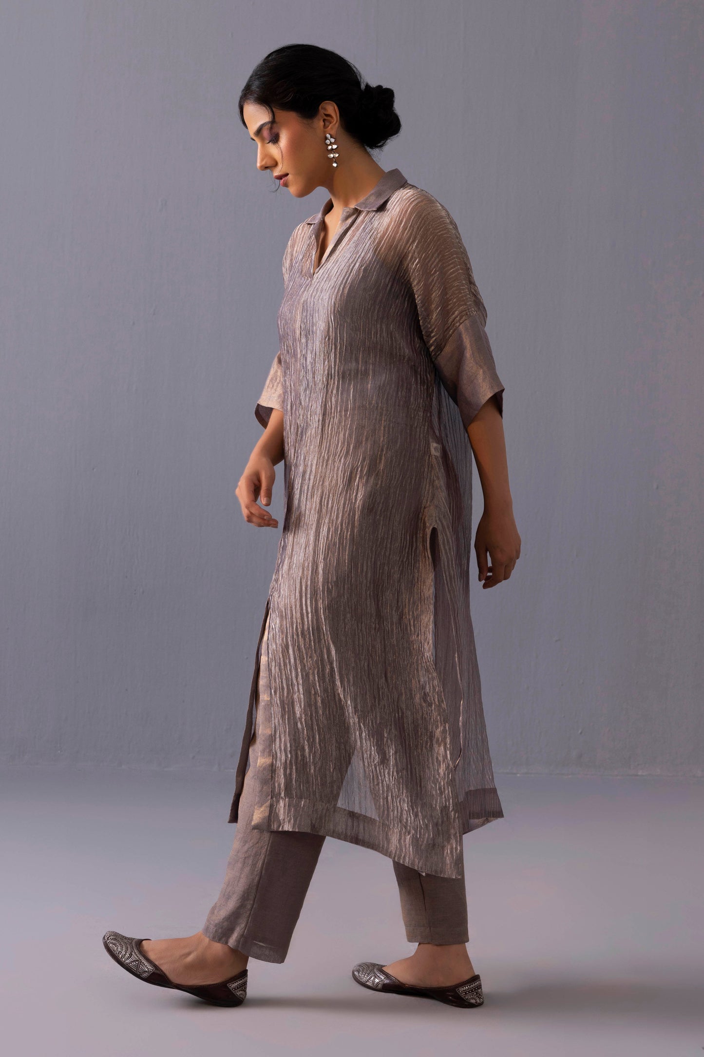 Rohini Kurta Set Grey